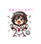 女子ハンドボール部（部活スタンプ）（個別スタンプ：2）