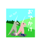 マグデとブルクの日常(Magde and Burg's )（個別スタンプ：8）
