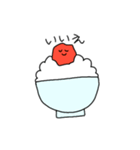 ごはんのおともスタンプ（個別スタンプ：3）