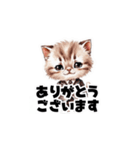 【敬語】お仕事する子猫のスタンプ（個別スタンプ：13）