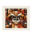 香ばしいキュビズム猫（個別スタンプ：1）