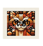 香ばしいキュビズム猫（個別スタンプ：2）