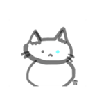 黒猫のイヴと灰猫のラヴ（個別スタンプ：6）