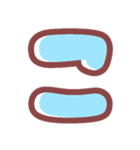 コロンとした♡可愛いひらがな①（個別スタンプ：10）