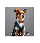 ニヤリ犬！（個別スタンプ：35）