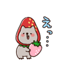春のゆるいウォンバットさん（個別スタンプ：10）