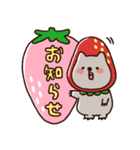 春のゆるいウォンバットさん（個別スタンプ：12）