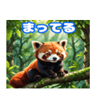 毎日使えるレッサーパンダの挨拶スタンプ2（個別スタンプ：17）