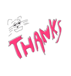 ゆる猫さん〜ニャンコの気持ちスタンプ（個別スタンプ：9）