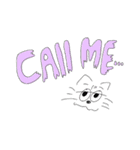 ゆる猫さん〜ニャンコの気持ちスタンプ（個別スタンプ：12）