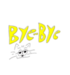 ゆる猫さん〜ニャンコの気持ちスタンプ（個別スタンプ：15）