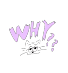 ゆる猫さん〜ニャンコの気持ちスタンプ（個別スタンプ：17）