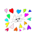 ゆる猫さん〜ニャンコの気持ちスタンプ（個別スタンプ：21）