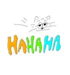 ゆる猫さん〜ニャンコの気持ちスタンプ（個別スタンプ：24）