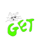 ゆる猫さん〜ニャンコの気持ちスタンプ（個別スタンプ：25）