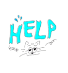 ゆる猫さん〜ニャンコの気持ちスタンプ（個別スタンプ：27）