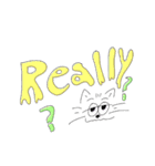 ゆる猫さん〜ニャンコの気持ちスタンプ（個別スタンプ：28）