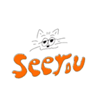 ゆる猫さん〜ニャンコの気持ちスタンプ（個別スタンプ：34）