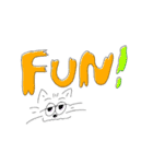 ゆる猫さん〜ニャンコの気持ちスタンプ（個別スタンプ：37）