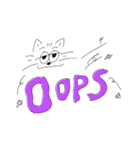 ゆる猫さん〜ニャンコの気持ちスタンプ（個別スタンプ：40）