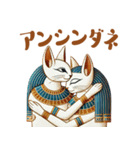 壁画のネコ3【やさしい気遣い編】（個別スタンプ：35）