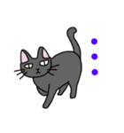 どこでもいそうな猫たち（個別スタンプ：17）