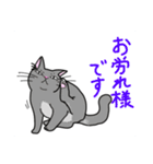 どこでもいそうな猫たち（個別スタンプ：36）