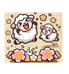 迷えるひつじの春うららスタンプ（個別スタンプ：2）