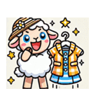 迷えるひつじの春うららスタンプ（個別スタンプ：6）