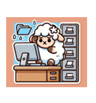 迷えるひつじの春うららスタンプ（個別スタンプ：9）
