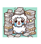 迷えるひつじの春うららスタンプ（個別スタンプ：11）