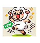迷えるひつじの春うららスタンプ（個別スタンプ：23）