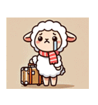 迷えるひつじの春うららスタンプ（個別スタンプ：25）