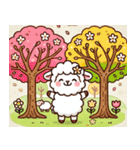迷えるひつじの春うららスタンプ（個別スタンプ：28）