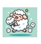 迷えるひつじの春うららスタンプ（個別スタンプ：30）