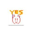 Dot顔文字スタンプ2（個別スタンプ：1）