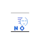 Dot顔文字スタンプ2（個別スタンプ：2）