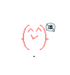 Dot顔文字スタンプ2（個別スタンプ：8）