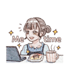 はんなと旦那さんとそらくん（個別スタンプ：10）