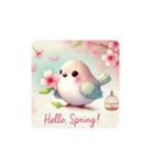 spring-birds（個別スタンプ：2）