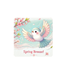 spring-birds（個別スタンプ：8）