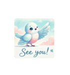 spring-birds（個別スタンプ：12）