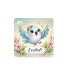 spring-birds（個別スタンプ：22）
