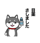 お薬飲んだ？ 芝犬さん 日常介護スタンプ（個別スタンプ：10）