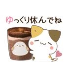 飛び出す♡ねことシマエナガとわんこ（個別スタンプ：15）