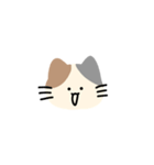 ねこさんのねこ(ぶち)（個別スタンプ：3）