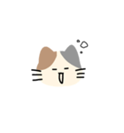 ねこさんのねこ(ぶち)（個別スタンプ：16）