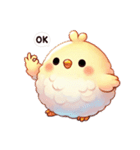 ふわぴよ‼︎（個別スタンプ：1）