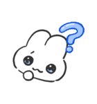 にこにことうるうるのやさうさちゃん（個別スタンプ：6）