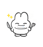にこにことうるうるのやさうさちゃん（個別スタンプ：18）